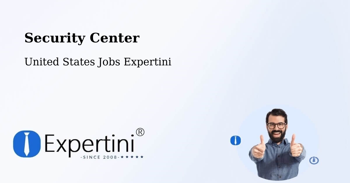 Security Center - United States Jobs Expertini